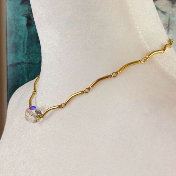 Crystal Ball Choker 16” - Picture 3 of 4